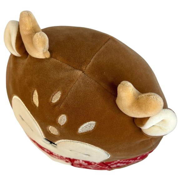 Squishmallow Dawn The Fawn Deer Plush Red Scarf 8 Inch Reindeer Stuffed Animal - Picture 9 of 10
